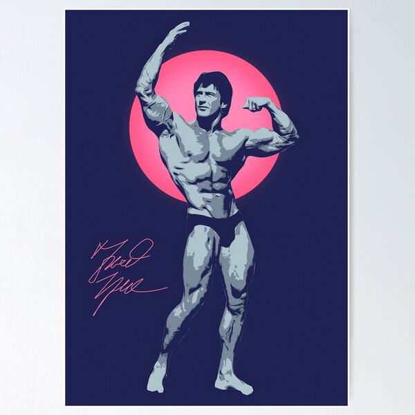 Item preview, Frank Zane Tribute Art Print | Fitness Icon | Gym Wall Decor designed and sold by Ramzad.