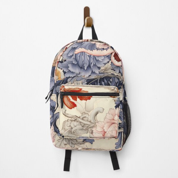 Item preview, Blue and Pink Chinoiserie Style Peonies designed and sold by kansaikate.
