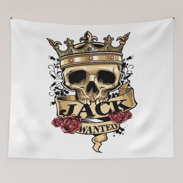 Item preview, Name Jack King of Skulls Wanted  designed and sold by ProjectX23.