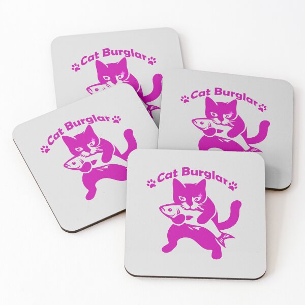 Item preview, Cat meme - Cat Burglar -  Don't leave your fish with a cat. designed and sold by mamacub.