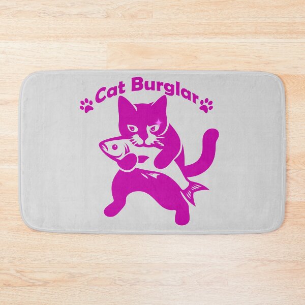 Item preview, Cat meme - Cat Burglar -  Don't leave your fish with a cat. designed and sold by mamacub.