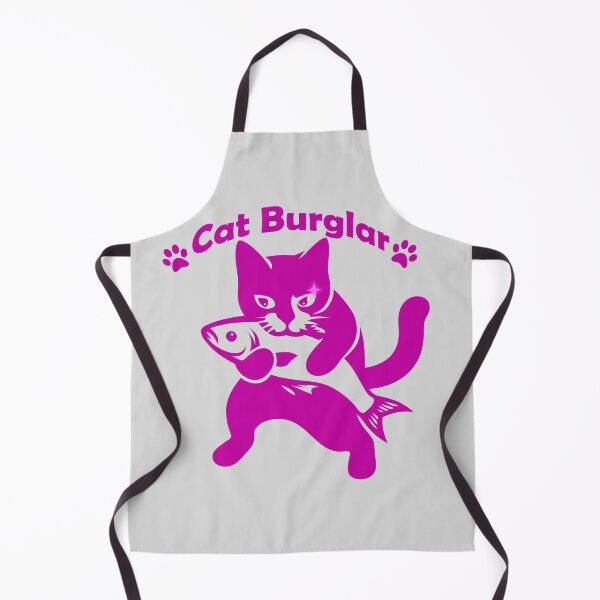 Item preview, Cat meme - Cat Burglar - Don't leave your fish with a cat. designed and sold by mamacub.