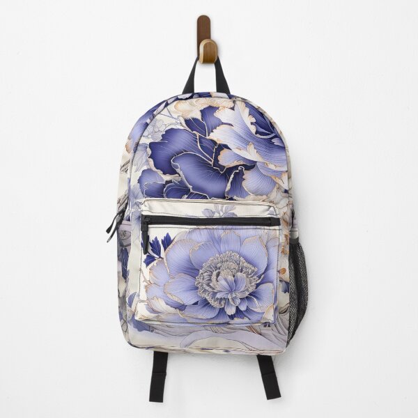 Item preview, Blue and White Chinoiserie Style Peonies designed and sold by kansaikate.
