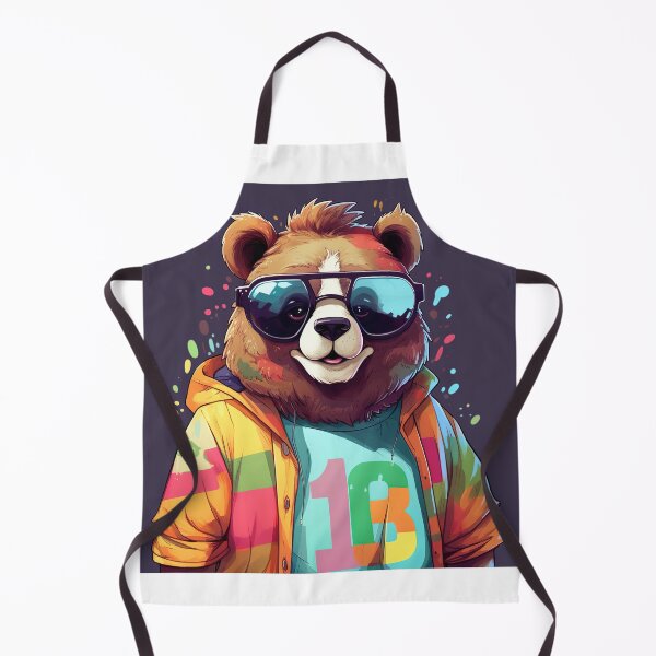 Item preview, Bear hipster summer designed and sold by TopChoiceNow.