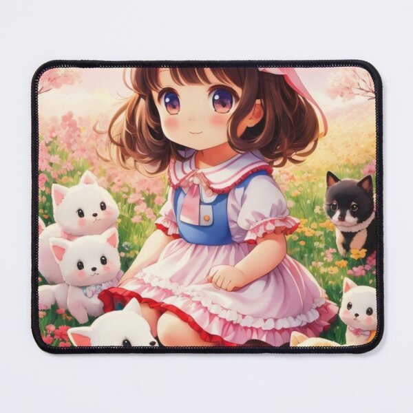 Item preview, 004 Chibi USA Cute Girl designed and sold by Alexis Art Collection.