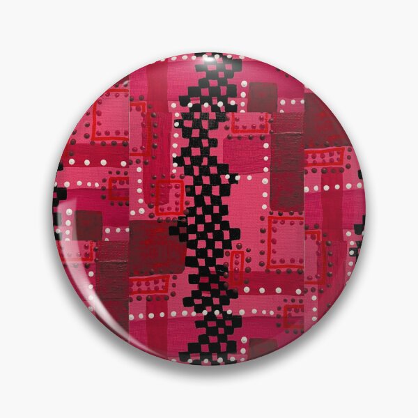 Item preview, Checkered Pink Painting  designed and sold by jcmakesart.