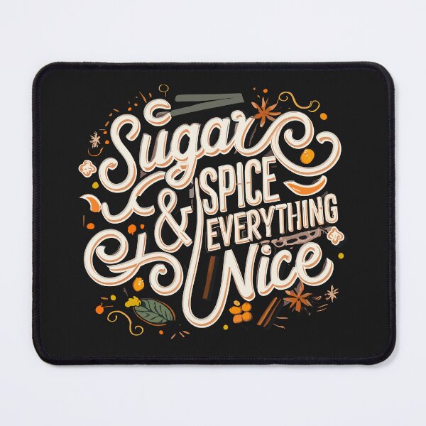 Item preview, Sugar spice everything nice cooking ingredients designed and sold by TeeTokDesign.