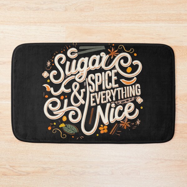 Item preview, Sugar spice everything nice cooking ingredients  designed and sold by TeeTokDesign.