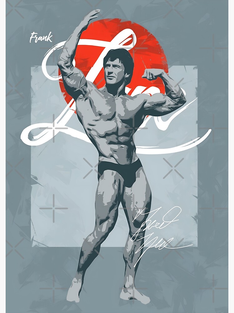 Frank Zane - 3X Mr. Olympia - I am happy to announce the offering of my new vacuum  pose poster. The photo was taken during the 1979 Mr. Olympia competition  and my