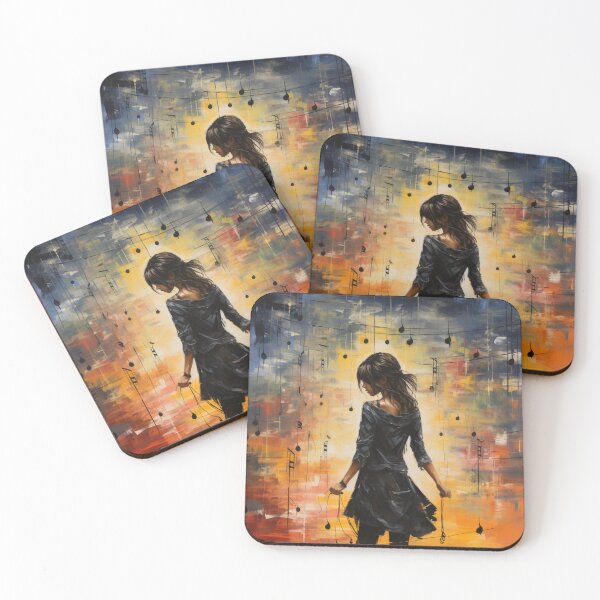 Item preview, A girl composing music. designed and sold by UILOVE.