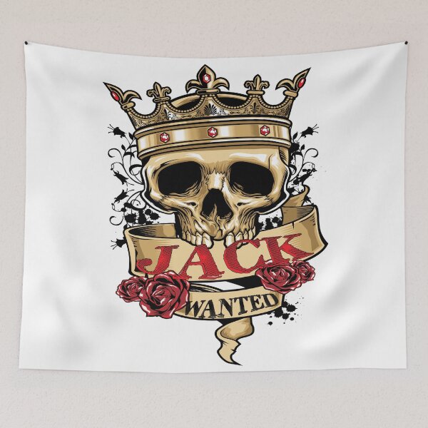 Item preview, Name Jack King of Skulls Wanted  designed and sold by ProjectX23.