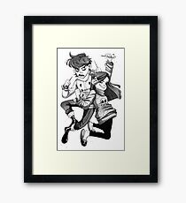 Cassie & Caleb Framed Print