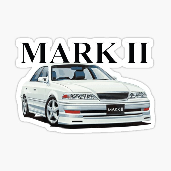 Copy of JZX100 TRD TOURER V CHASER MARK II tOYOTA Drift 1jz street car  Sticker for Sale by cowtownCOWBOY | Redbubble