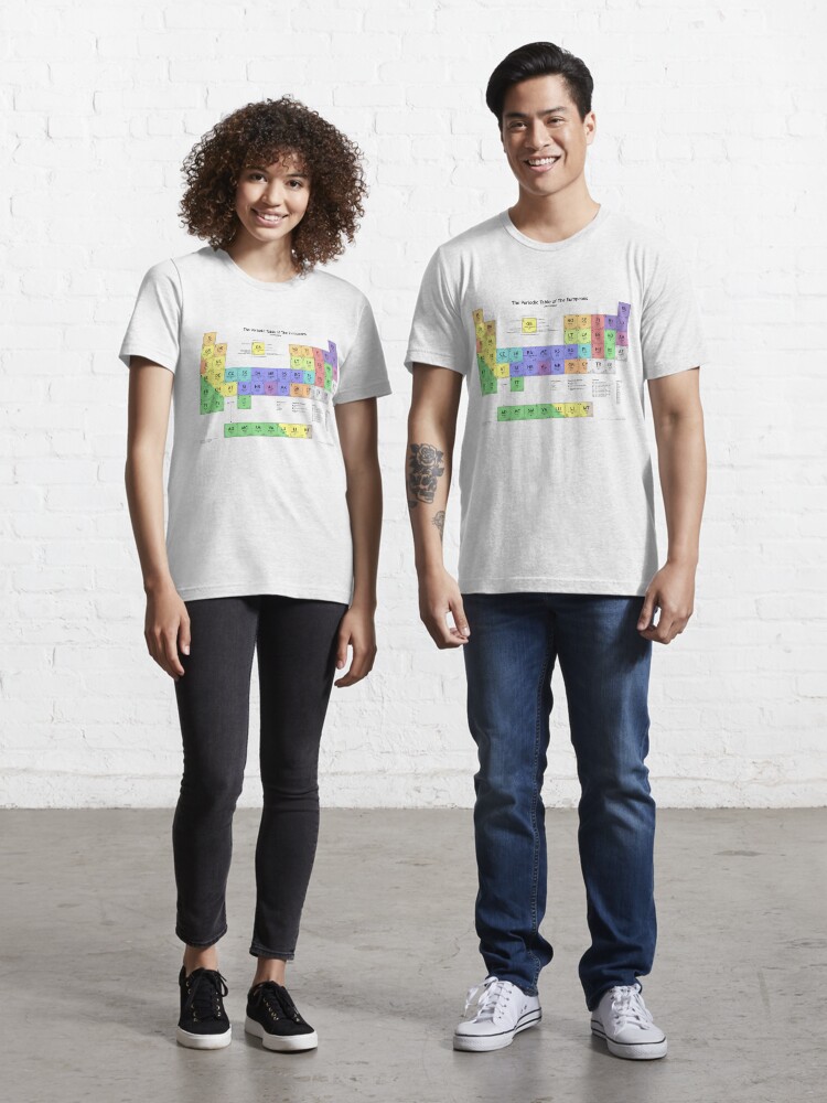 Thumbnail 1 of 7, Essential T-Shirt, Periodic Table of Europeans designed and sold by glyphobet.