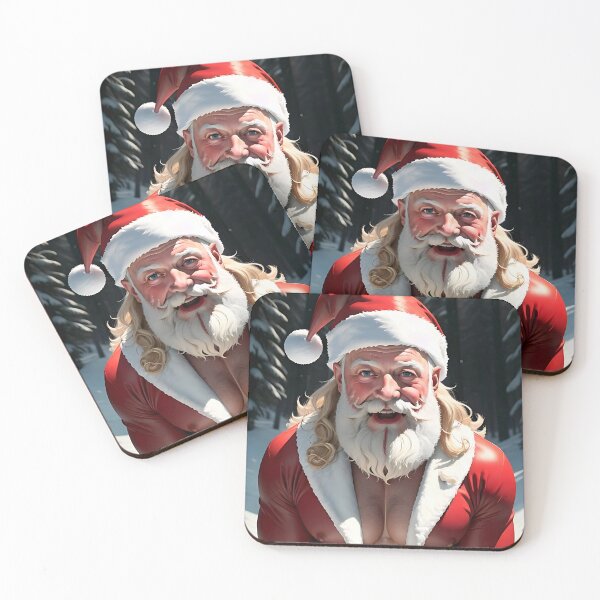 Item preview, Santa after gym designed and sold by AiArtworkz.