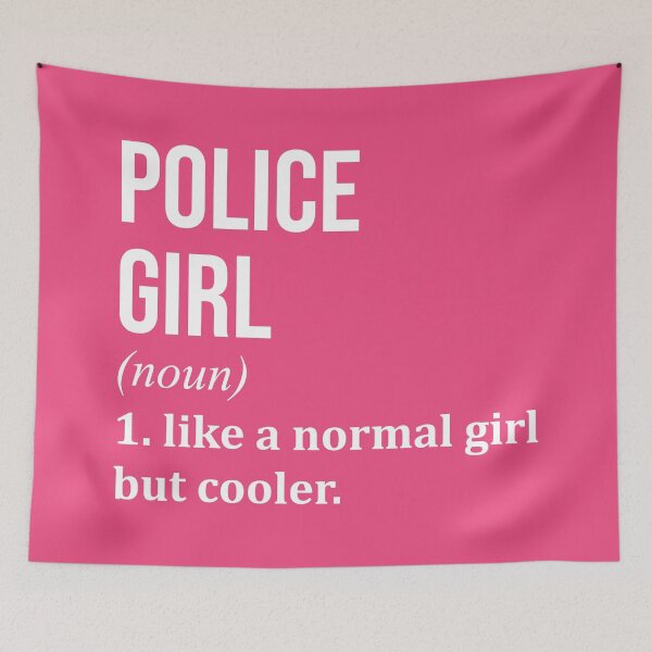 Item preview, Police Girl Definition Police Officer for Women designed and sold by XCIV.