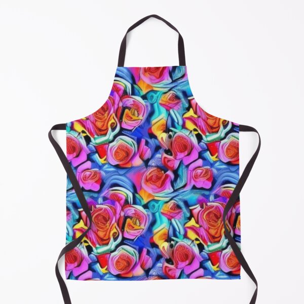 Item preview, Abstract Colorful Rose Garden designed and sold by calibrit.