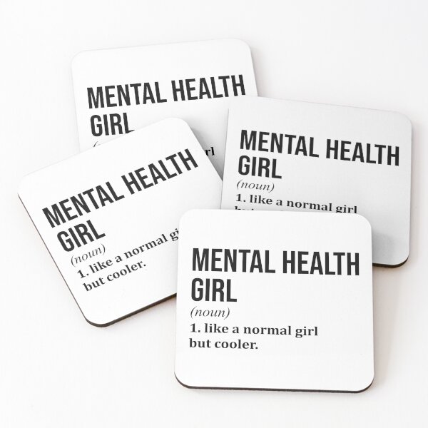 Item preview, Mental Health Girl Definition Mental Health designed and sold by XCIV.