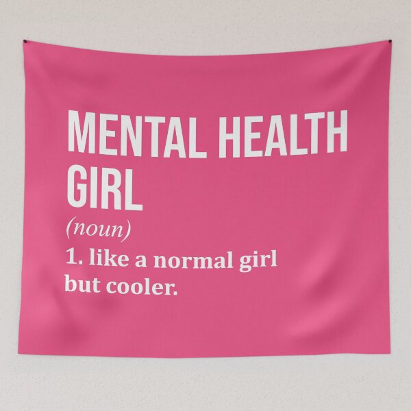 Item preview, Mental Health Girl Definition Mental Health for Women designed and sold by XCIV.