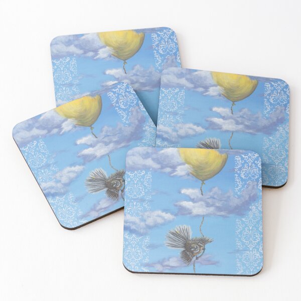 Item preview, Thank You for the Ride, Yellow Balloon and Fantail by Robyn Hallberg designed and sold by Robyn Hallberg.