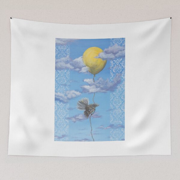 Item preview, Thank You for the Ride, Yellow Balloon and Fantail by Robyn Hallberg designed and sold by Robyn Hallberg.