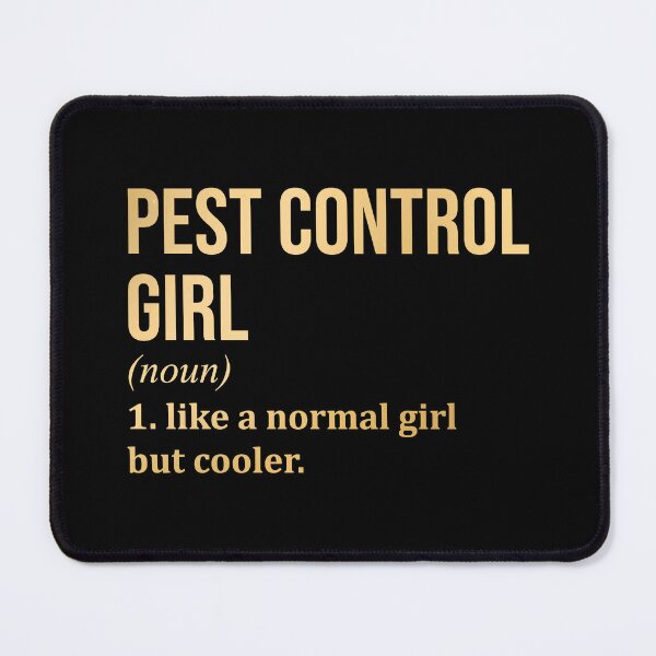 Item preview, Pest Control Girl Definition Pest Control in Gold designed and sold by XCIV.