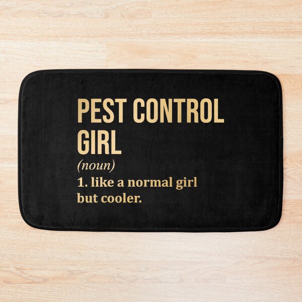 Item preview, Pest Control Girl Definition Pest Control in Gold designed and sold by XCIV.
