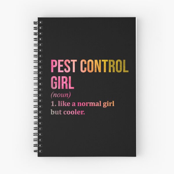 Item preview, Pest Control Girl Definition Pest Control in Watercolor designed and sold by XCIV.