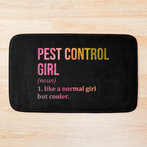 Item preview, Pest Control Girl Definition Pest Control in Watercolor designed and sold by XCIV.