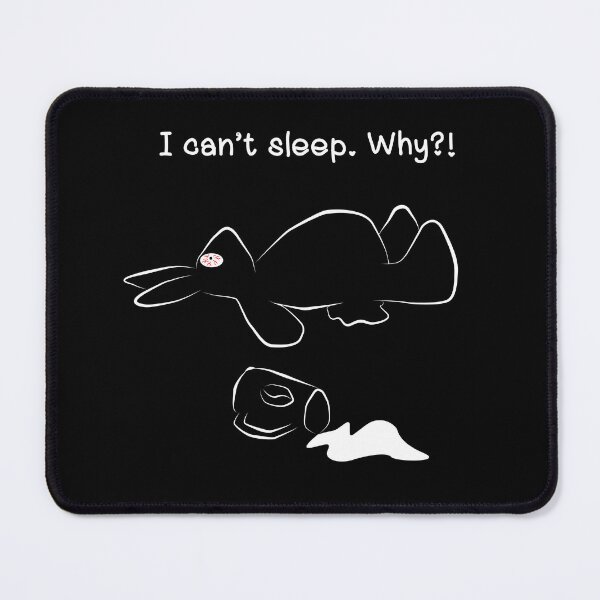 Item preview, Rabbit can't sleep Why?! designed and sold by ABBomb.