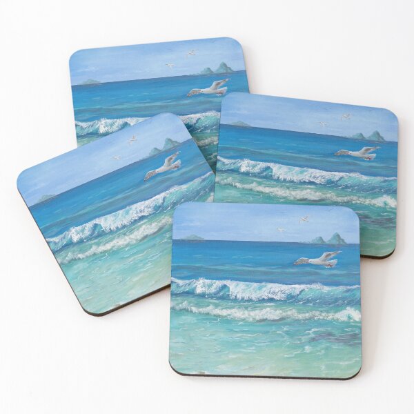 Item preview, Gliding on the Wind at Oakura Bay, NZ designed and sold by Robyn Hallberg.