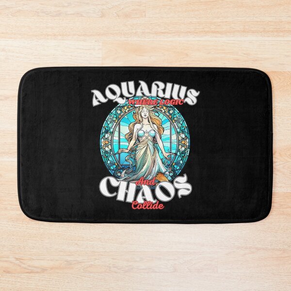 Item preview, Aquarius: Where Logic And Chaos Collide. cute aquarius designed and sold by ZodiacWonders.