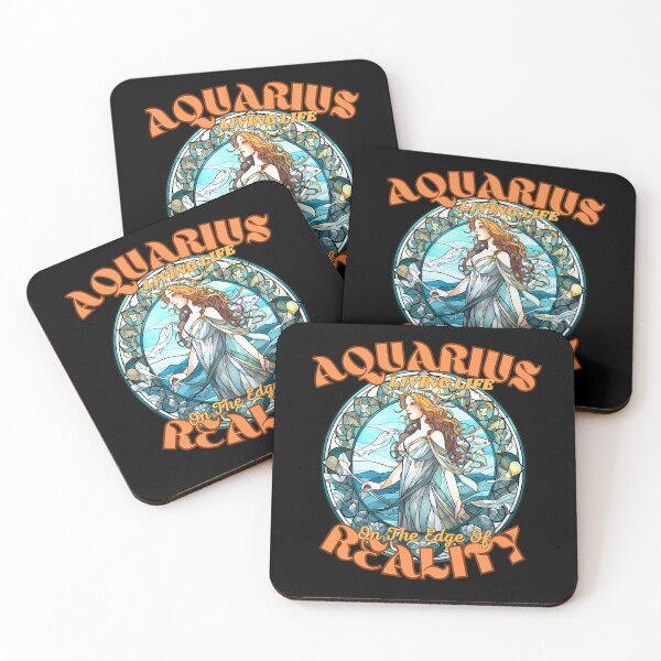 Item preview, Aquarius: Living Life On The Edge Of Reality. aquarius lover designed and sold by ZodiacWonders.