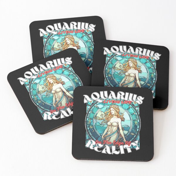 Item preview, Aquarius: Living Life On The Edge Of Reality. cute aquarius designed and sold by ZodiacWonders.
