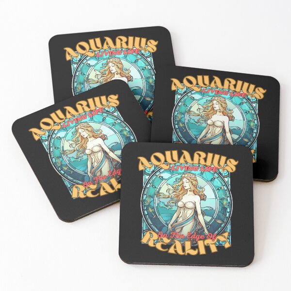 Item preview, Aquarius: Living Life On The Edge Of Reality. aquarius january designed and sold by ZodiacWonders.