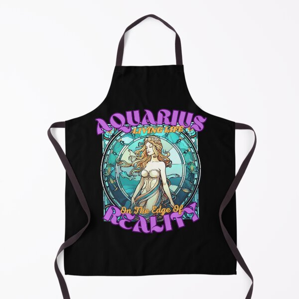 Item preview, Aquarius: Living Life On The Edge Of Reality. aquarius facts designed and sold by ZodiacWonders.