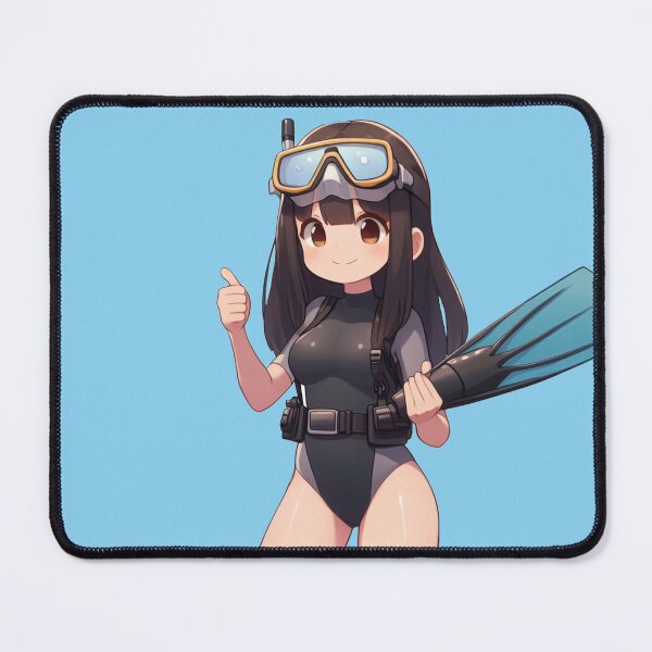 Item preview, Girl Diver - Scuba Princess designed and sold by andydavistech.