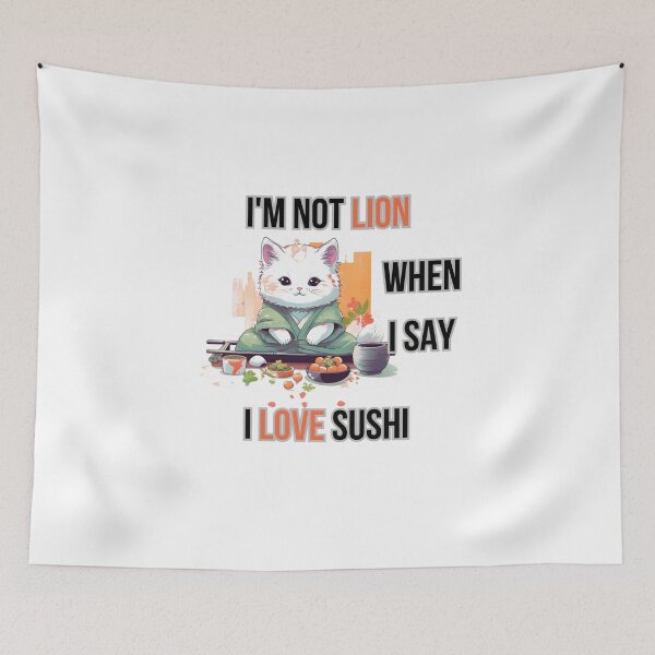 Item preview, Sushi Cat designed and sold by alaa-mously.