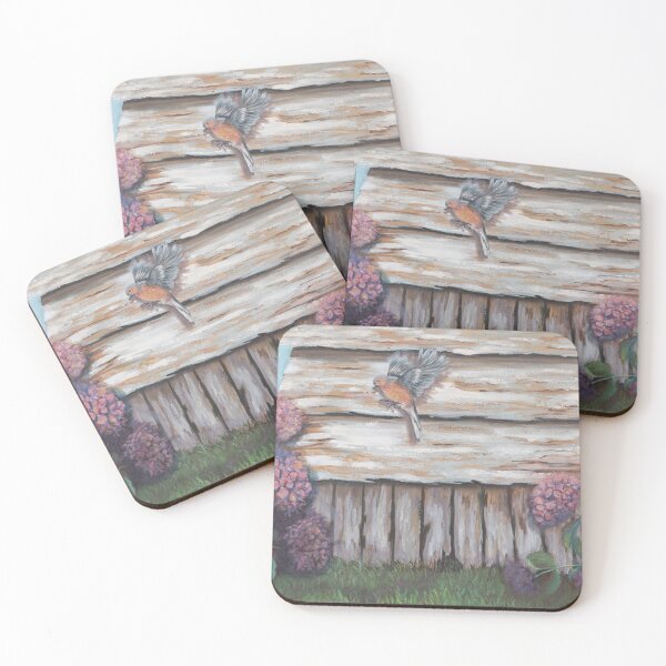 Item preview, Welcome Home Series: Chaffinch in the hydrangaes designed and sold by Robyn Hallberg.
