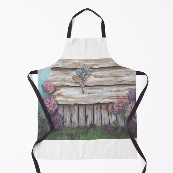 Item preview, Welcome Home Series: Chaffinch in the hydrangaes designed and sold by Robyn Hallberg.