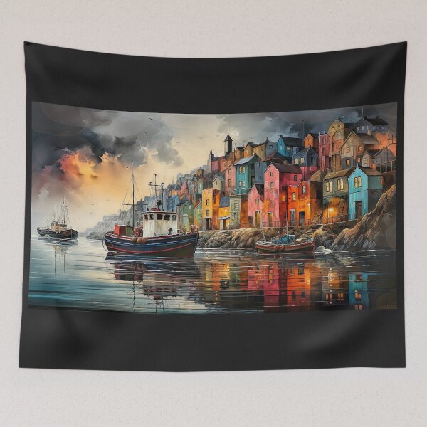 Item preview,  Harbour Sunset designed and sold by Brian Tarr.