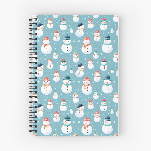 Item preview, Multi-colour Cute Snowman, Composite Overlay Pattern #2 designed and sold by ARTficiallyAnon.