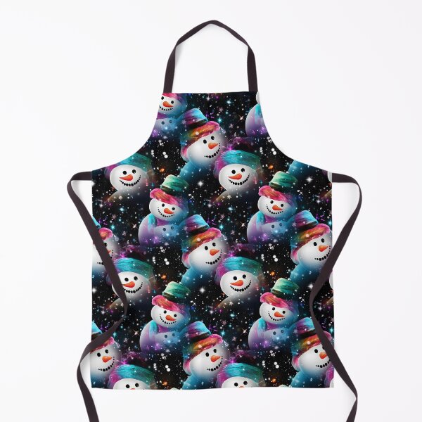 Item preview, Multi-colour Cute Snowman, Composite Overlay Pattern #3 designed and sold by ARTficiallyAnon.