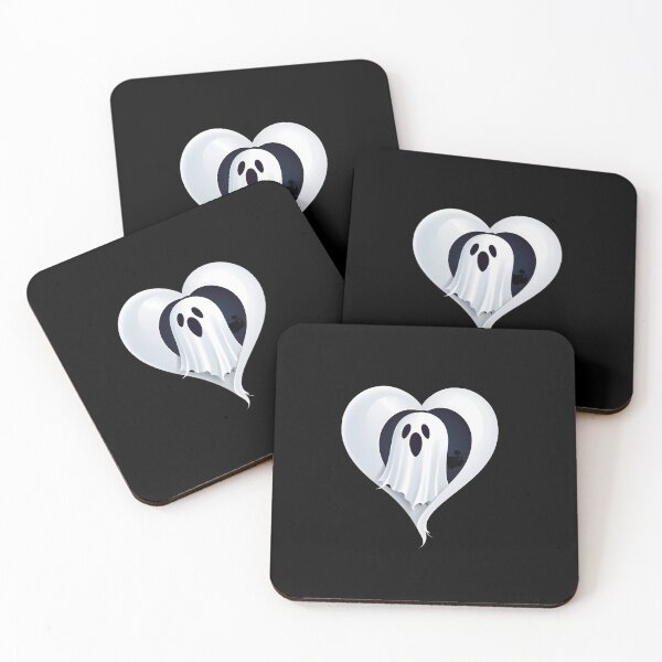 Item preview, Kawaii Ghost Heart designed and sold by Itsheartshop.