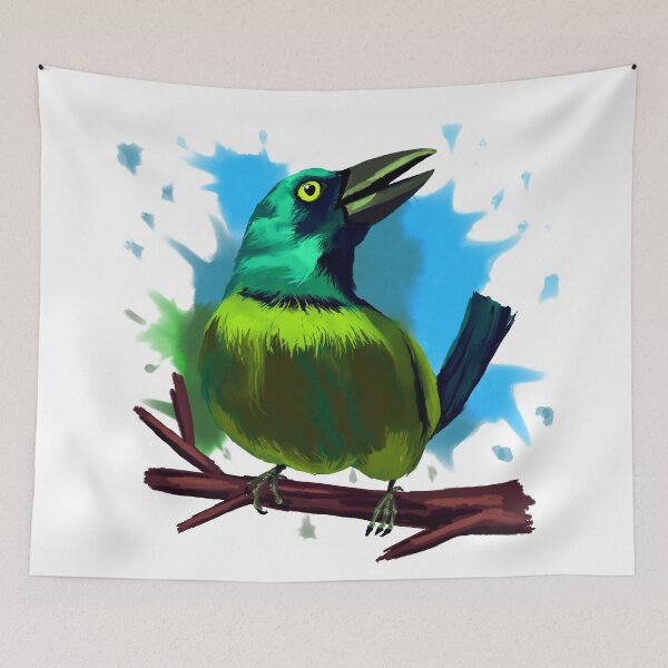 Item preview, Colorful Grackle designed and sold by Antiope33.