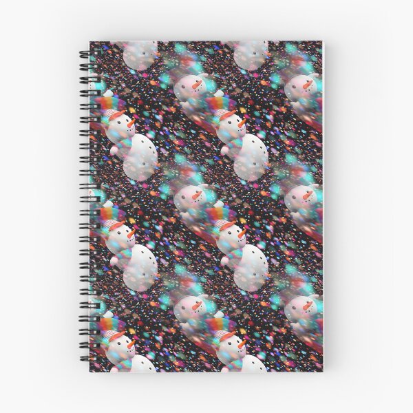 Item preview, Multi-colour Cute Snowman, Composite Overlay Pattern #4 designed and sold by ARTficiallyAnon.