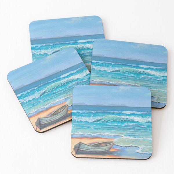 Item preview, Esperando a que pase la brisa del mar en un día soleado en Waipu Cove designed and sold by Robyn Hallberg.