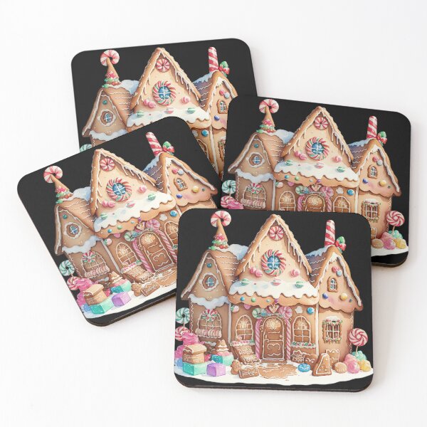 Item preview, Candyland Gingerbread House designed and sold by pixclipart.
