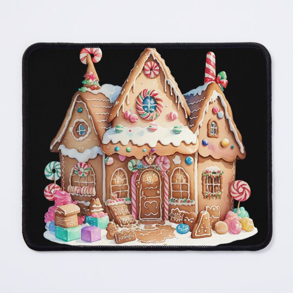 Item preview, Candyland Gingerbread House designed and sold by pixclipart.