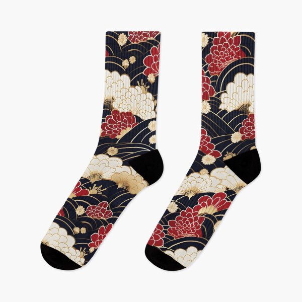 Item preview, Japanese kimono arch pattern designed and sold by LittleNippon.